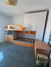 Cameretta a ponte 3 Letti