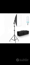 Cavalletto con softbox