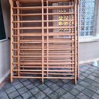 Spalliera Svedese Doppia in legno di faggio