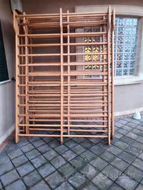 Spalliera Svedese Doppia in legno di faggio