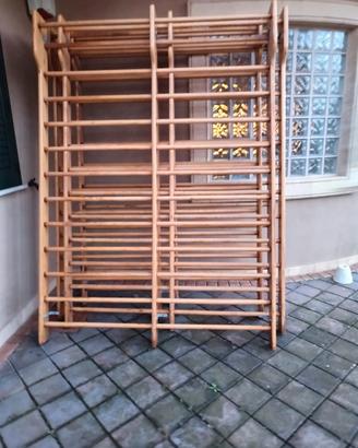 Spalliera Svedese Doppia in legno di faggio