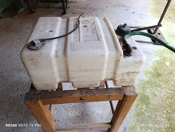 Serbatoio acqua per doccia