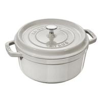 STAUB – COCOTTE TONDA 20 CM – White Truffle