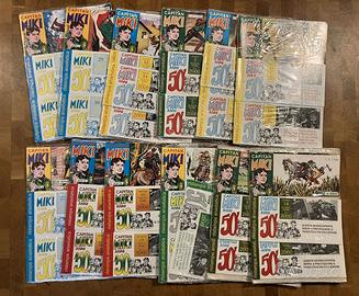 Fumetti Capitan Miki strisce ristampa