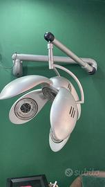 Casco capelli e termo stimolatore da parete