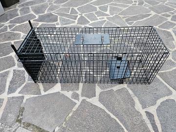 Gabbia per Volpi o animali con blocco porta