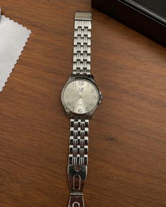 Orologio luxury, silver style