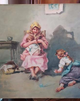 Roberto Carignani (Napoli 1894-1975) dipinto 1951