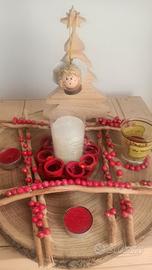 Centro tavola Per il Natale fatto artigianalmente.