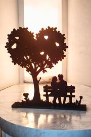 statuetta degli innamorati 