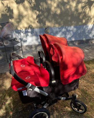 Trio bugaboo donkey gemellare