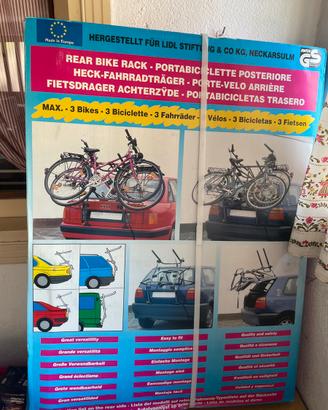 Portabiciclette Vintage per Auto Nuovo mai aperto