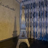 Torre Eiffel 180cm - Acciaio Inox