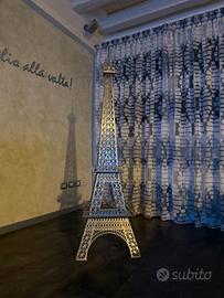 Torre Eiffel 180cm - Acciaio Inox