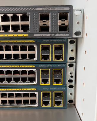 Switch Cisco Catalyst non funzionanti