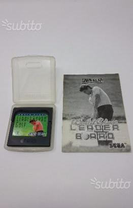Gioco x Sega Game Gear WorldClass LeaderBoard Golf