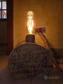 lampada artigianale 