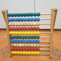 Abaco in legno per bambini. 
