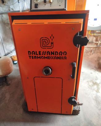 CALDAIA PELLET DALESSANDRO SERIE CSI 30 KW