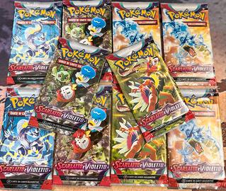 Bustine Scarlatto e Violetto Pokemon