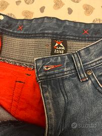 Pantaloni jeans da moto
