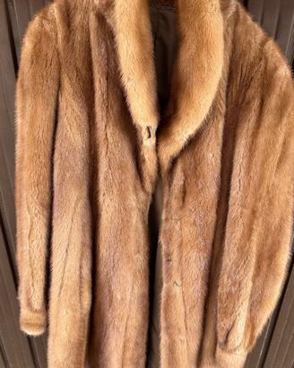 Pelliccia in visone taglia 50/52 vintage anni 70