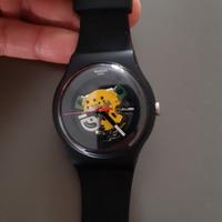 orologio swatch trasparente 