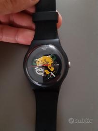 orologio swatch trasparente 