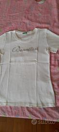 T-shirt donna/ragazza Benetton  t.S