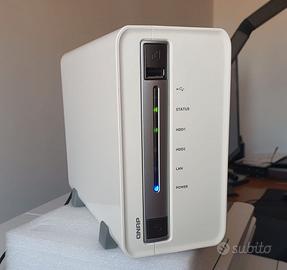 Server NAS QNAP TS212 per 1/2 dischi