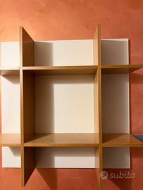 Mensola Libreria da muro in legno