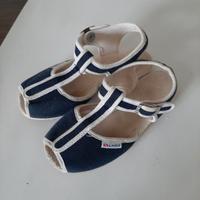 Sandaletti Superga unisex blu navy - tg 29