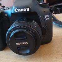 fotocamera Canon 7D reflex digitale 110000 scatti