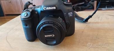 fotocamera Canon 7D reflex digitale 110000 scatti