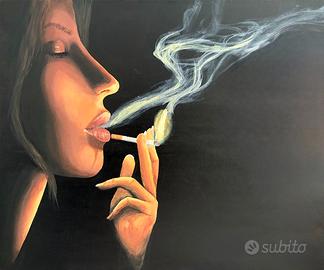 Quadro moderno dipinto a mano