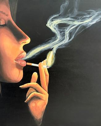 Quadro moderno dipinto a mano