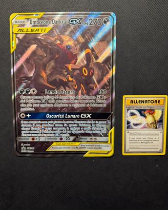 Umbreon e Darkrai GX Alleati SM241 Ita Oversize