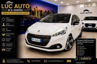 Peugeot 208 PureTech Turbo 110 S&S 5 porte GT Line