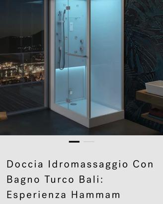 Cabina Doccia Jacuzzi modello Bali 120x80