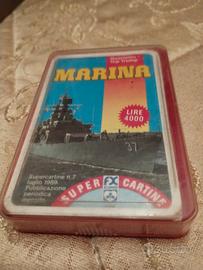 carte quartetto top trump Navi marina