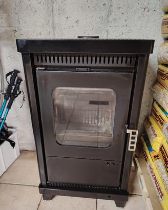 Stufa a legna ventilata  KANSAS AIR 9.5 kW