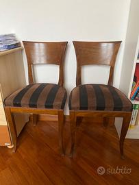 Sedie da interno in legno