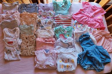 Lotto abbigliamento bambina Estate