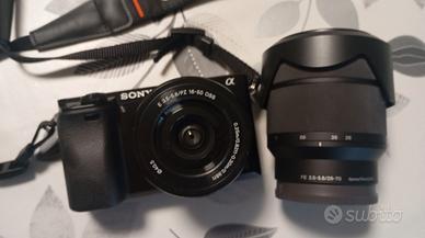 Sony A6000 mirrorless 24MP + accessori