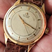 Orologio Gübelin Ipsomatic centenario oro 18kt