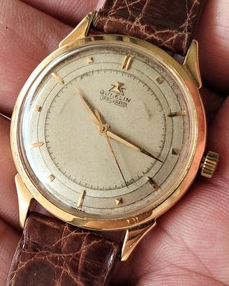 Orologio Gübelin Ipsomatic centenario oro 18kt