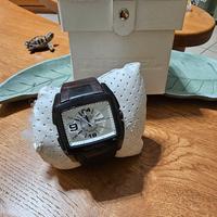 Orologio Diesel originale marrone in pelle