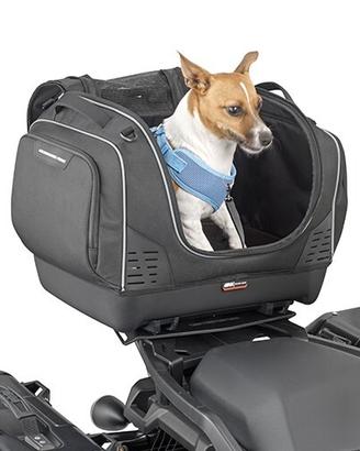 Top bag Givi specifica per il trasporto di animali