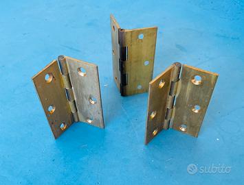 Cerniere antiche in ottone