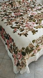 Copriletto matrimoniale in velluto